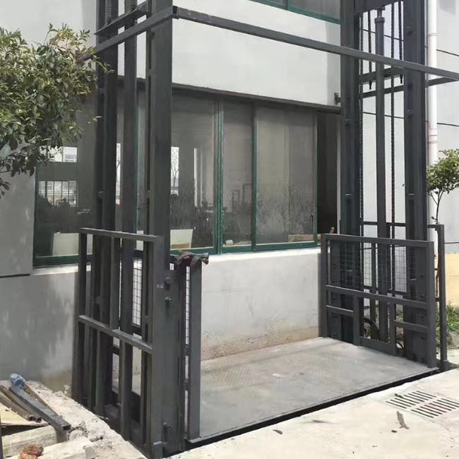 红河5吨室外升降货梯
